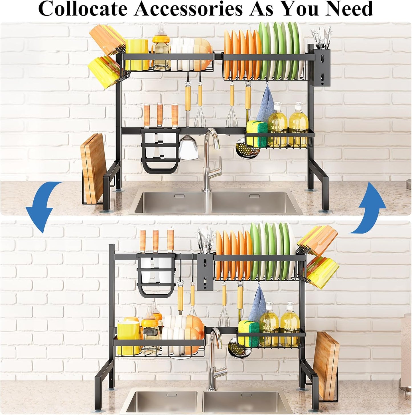 KITCHEN RACK KUHINJSKI STALAK IZNAD SUDOPERE
