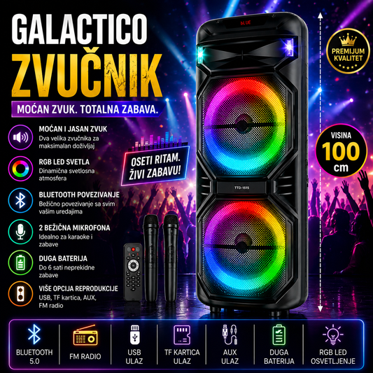 GALACTICO ZVUČNIK