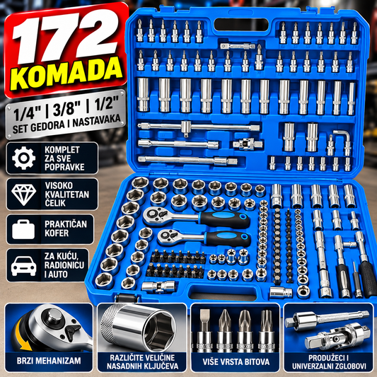 HANSON GEDORE 172-delni set