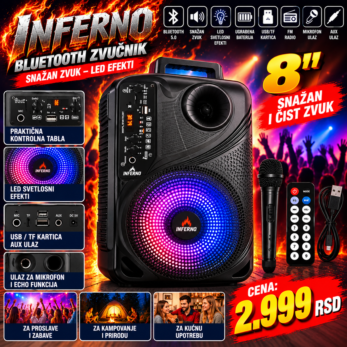 ZVUČNIK "INFERNO"