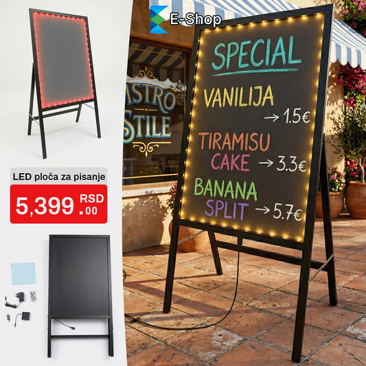 LED TABLA ZA PISANJE 60x80 CM