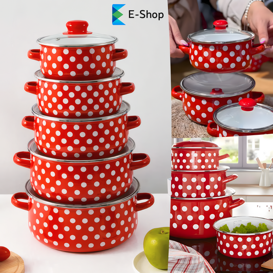 SET RETRO ŠERPI - 5 KOMADA