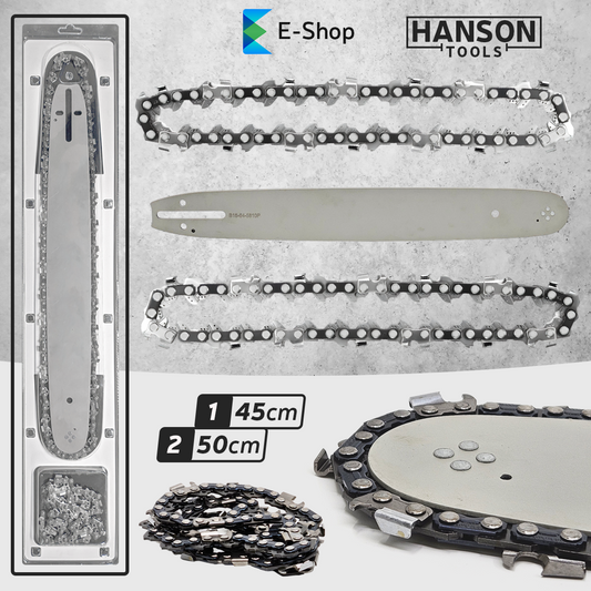 MAČ I LANAC ZA MOTORNU TESTERU-45 CM