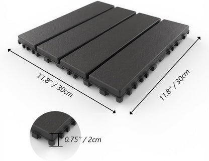 PLASTIČNE PODNE OBLOGE 30x30 cm-5 KOMADA