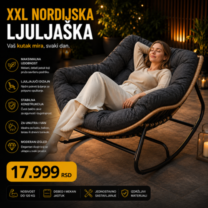 XXL NORDIJSKA LJULJAŠKA