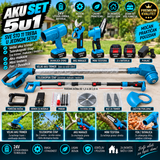AKU BAŠTENSKI SET 5U1