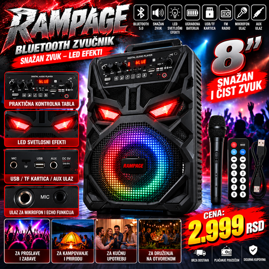 ZVUČNIK"RAMPAGE"