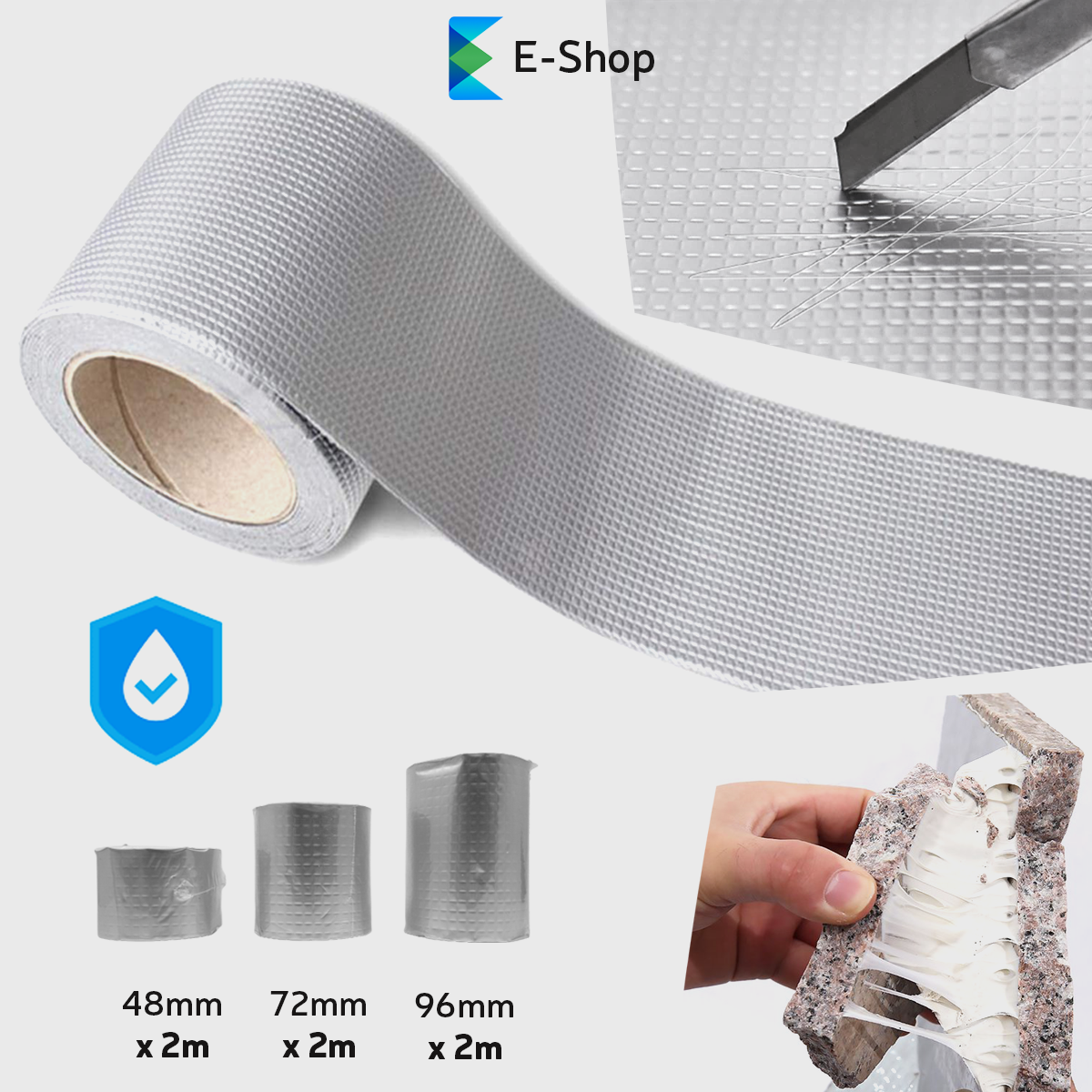 ALUMINIJSKA VODOOTPORNA BUTILNA TRAKA