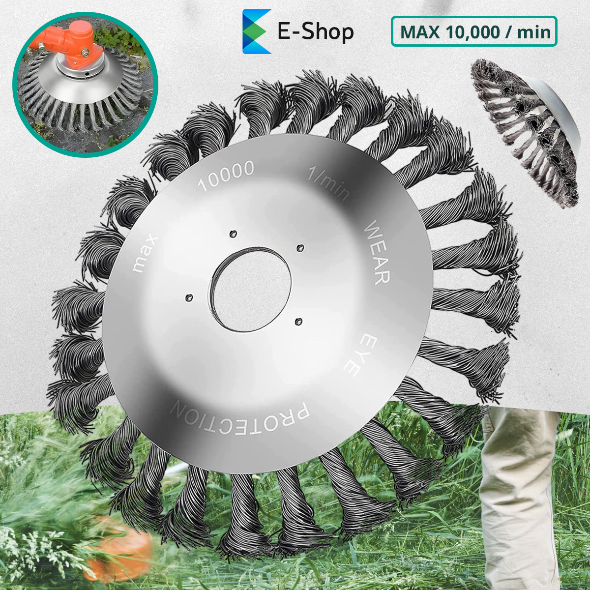 TRIMER GLAVA-ČELIČNA ČETKA